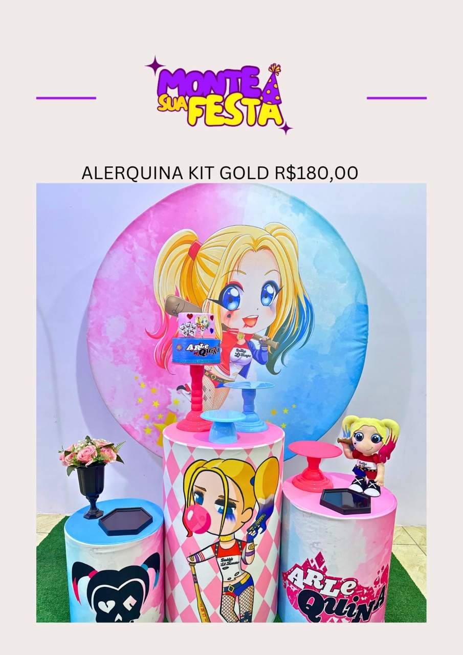 Alerquina - Kit Gold  - Monte sua festa 