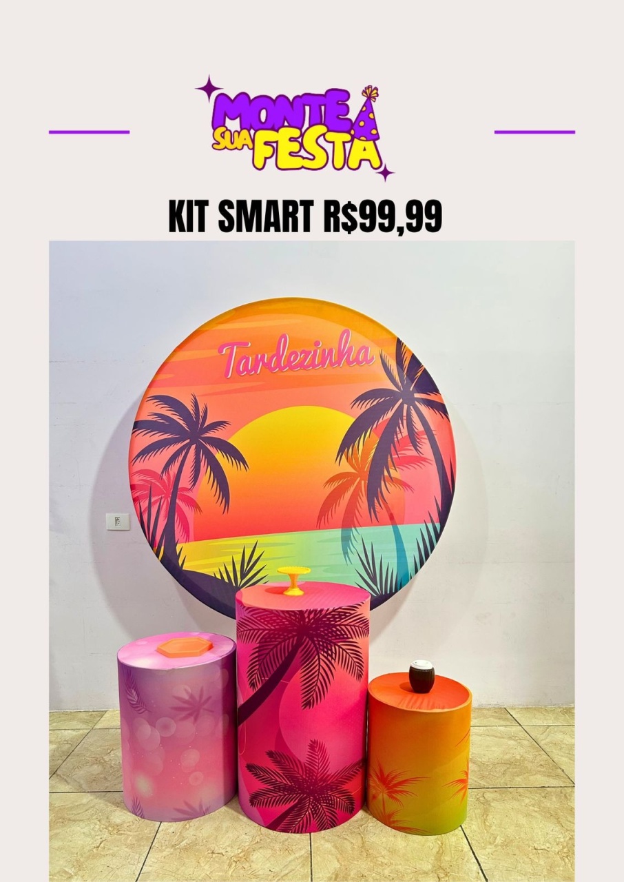 Tardezinha 2.0 - Kit Smart  - Monte sua festa 
