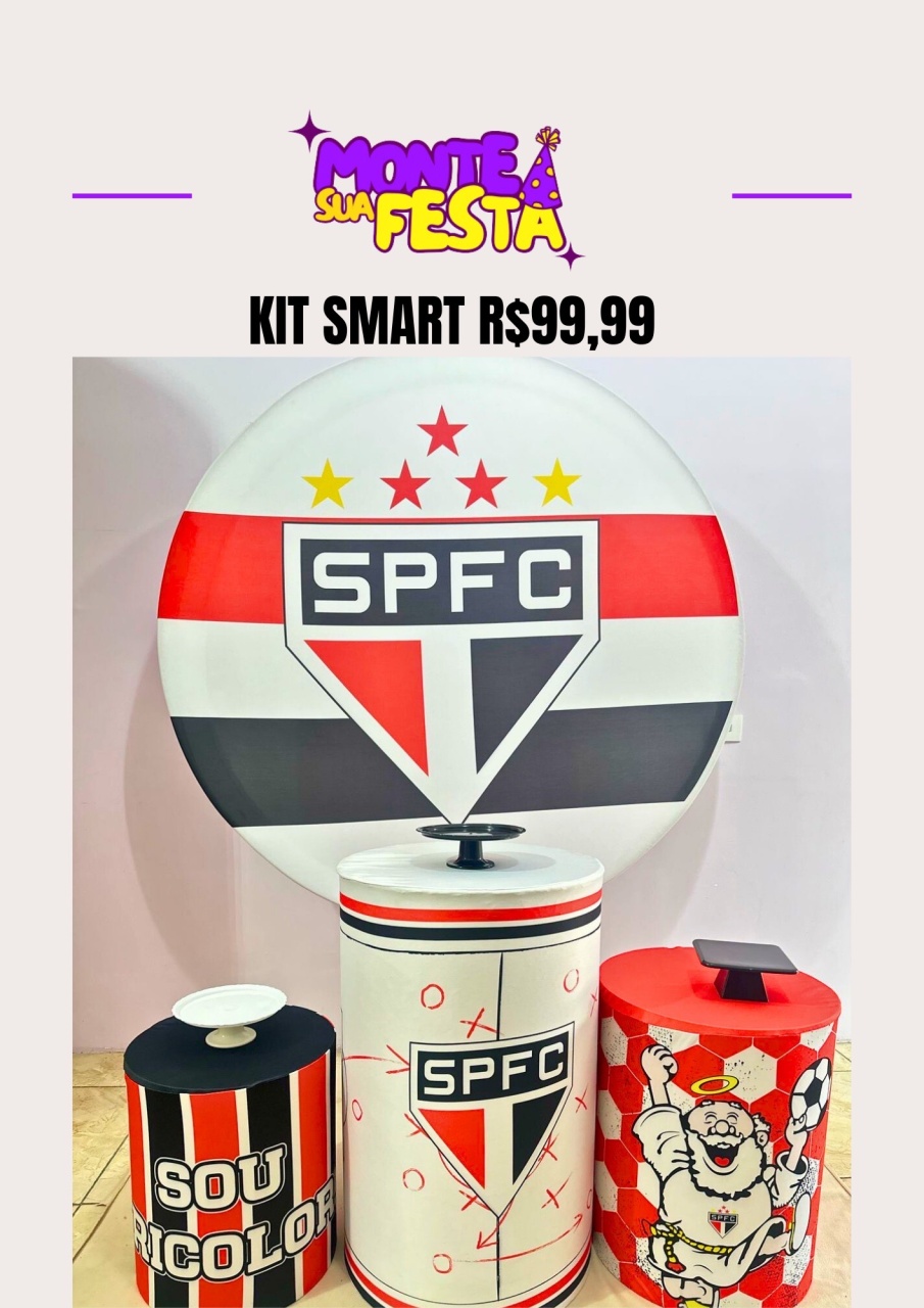São Paulo - Kit Smart  - Monte sua festa 