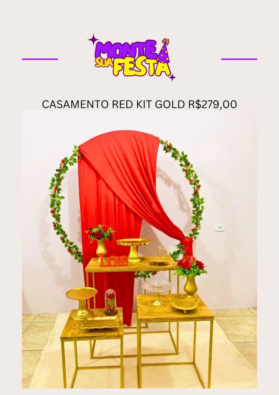 Casamento 4.0 - Kit Diamond - Monte sua festa 