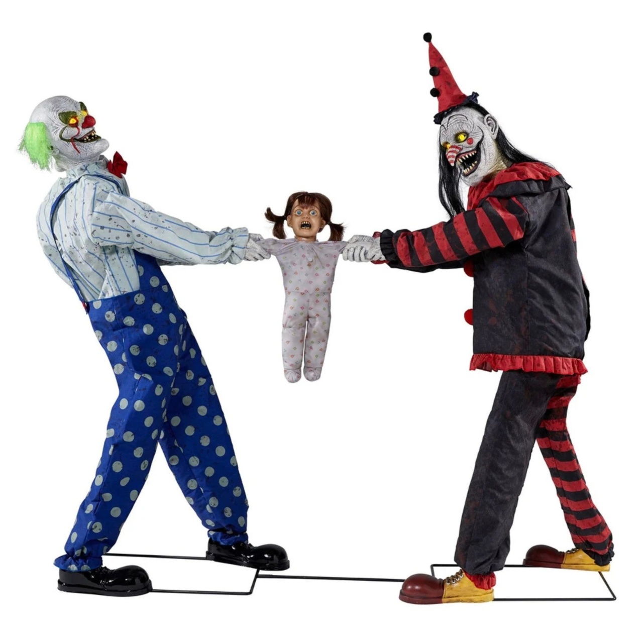 Palhaços Will E Twister - Decoração Halloween Recife
