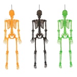 Esqueleto Coloridos Halloween Trio - imagem 1
