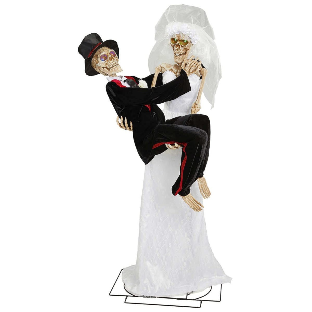 Esqueletos Noivos Peter E Molly - Decoração Halloween Recife