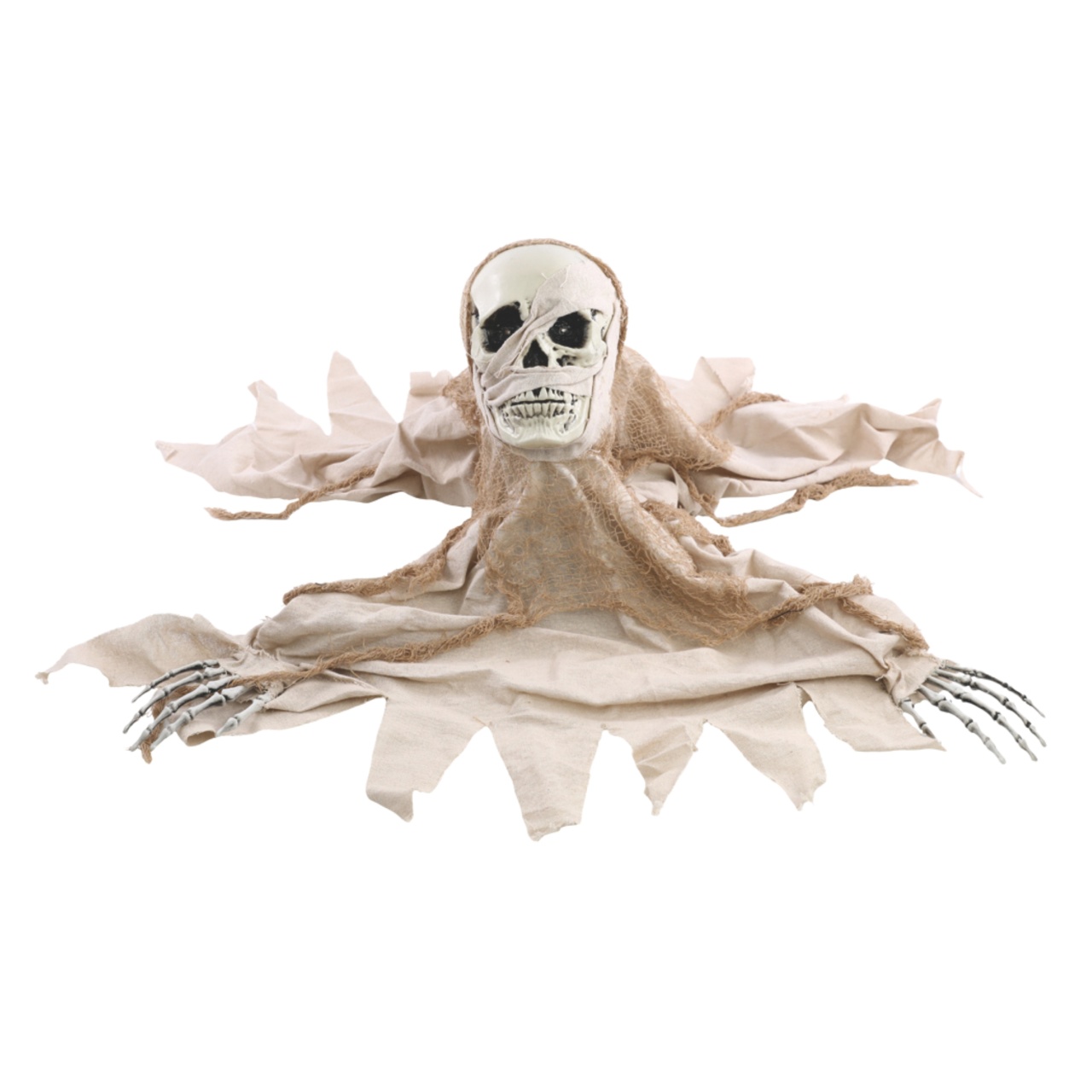 Caveira Múmia Edvaldo Susto - Decoração Halloween Recife