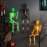 Esqueleto Coloridos Halloween Trio - imagem 2