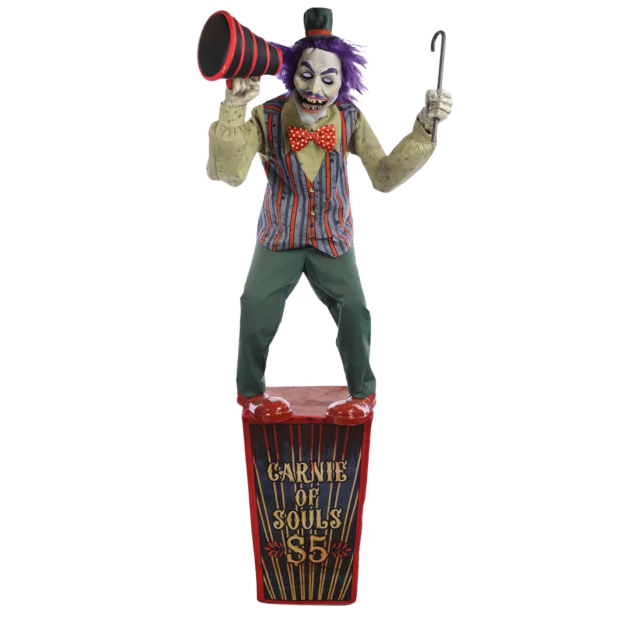 Palhaço Júnior Com Megafone - Decoração Halloween Recife