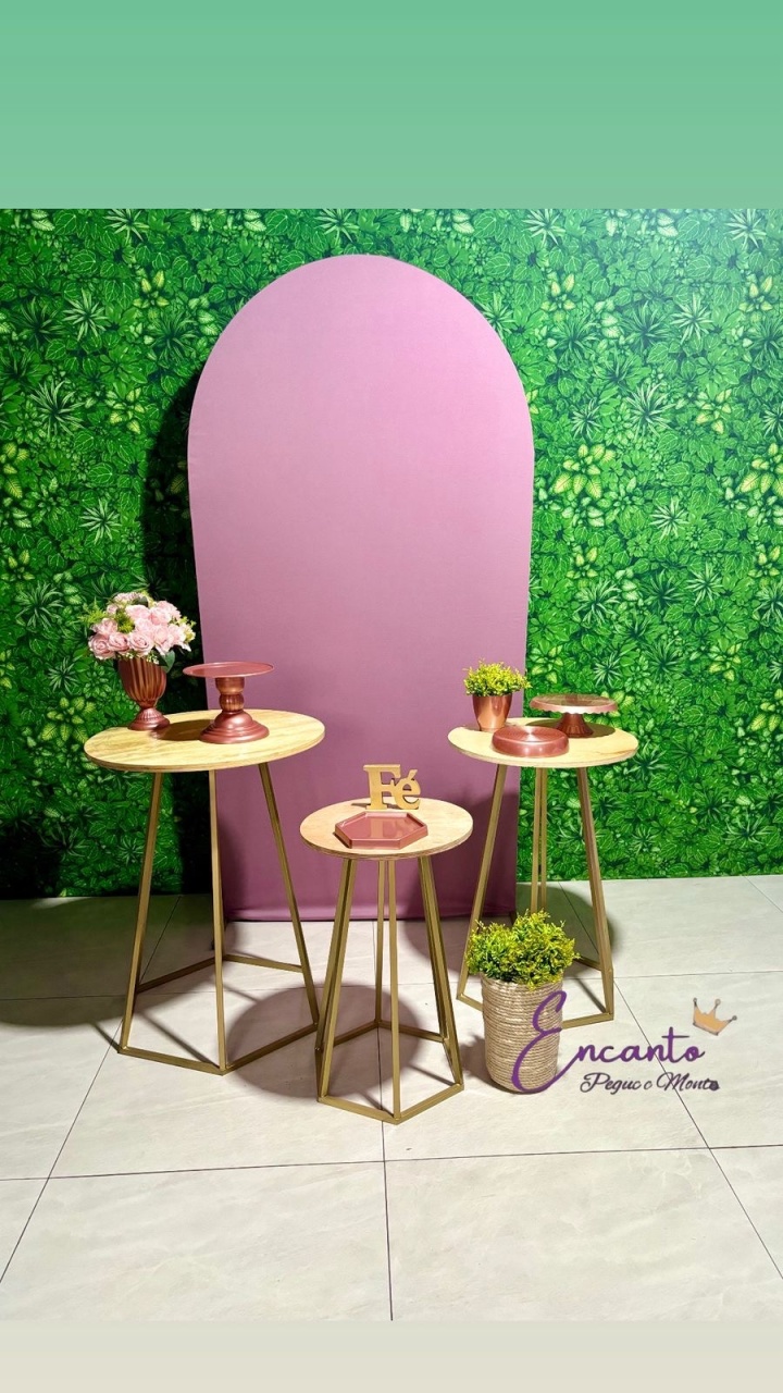 Kit Premium Rosê Mesa Bruna - encantopegueemonte