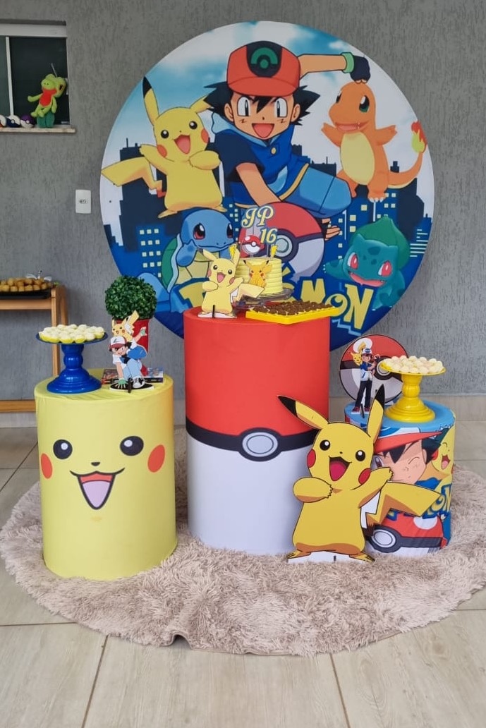 Kit Básico Pokémon ( Tapete Não Incluso) - encantopegueemonte