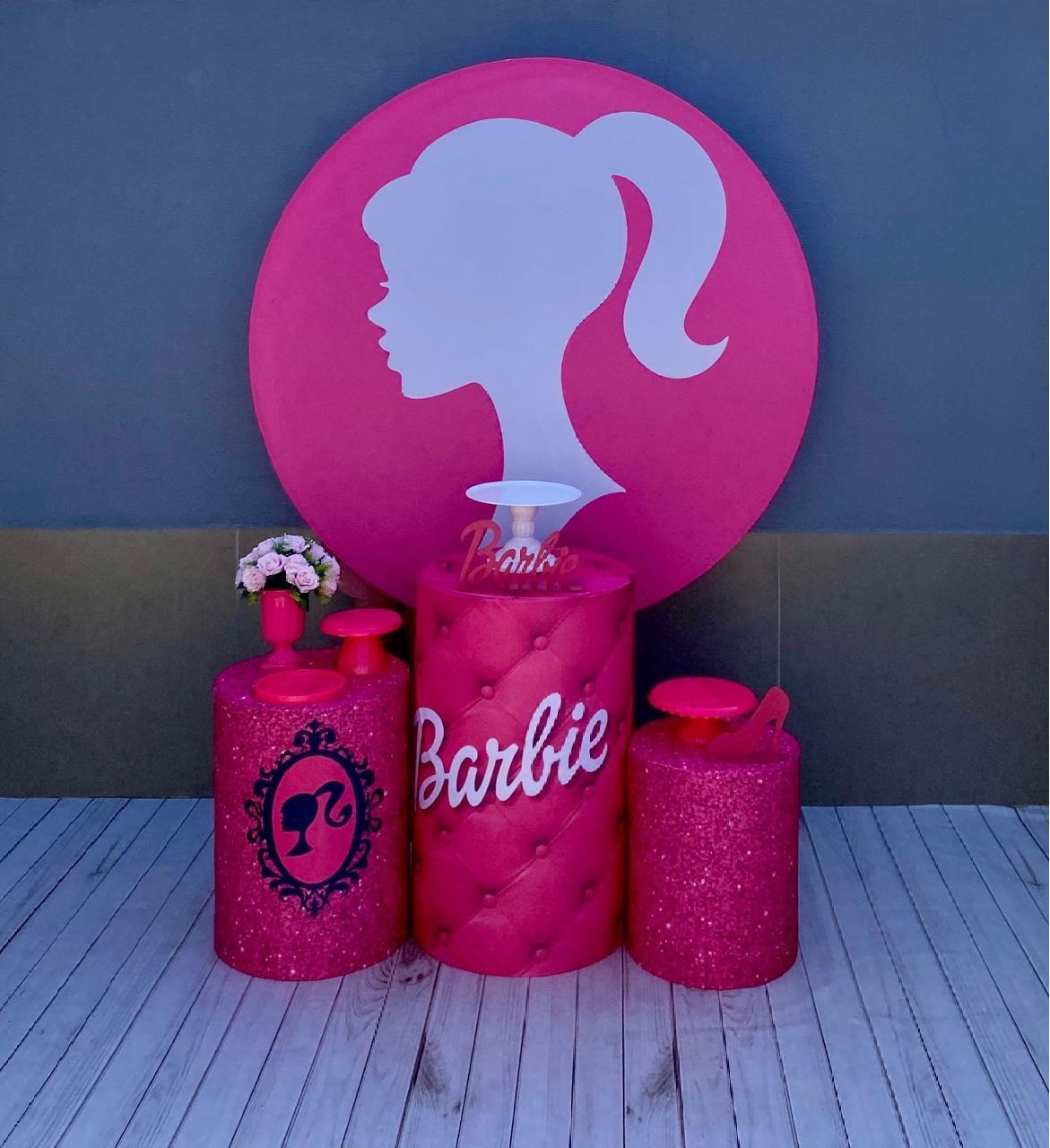 Kit Básico Barbie Perfil (Tapete Não Incluso)  - encantopegueemonte