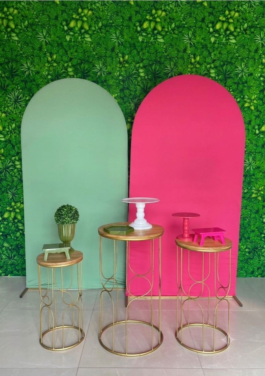 , Kit Luxo Verde E Rosa Pink - encantopegueemonte