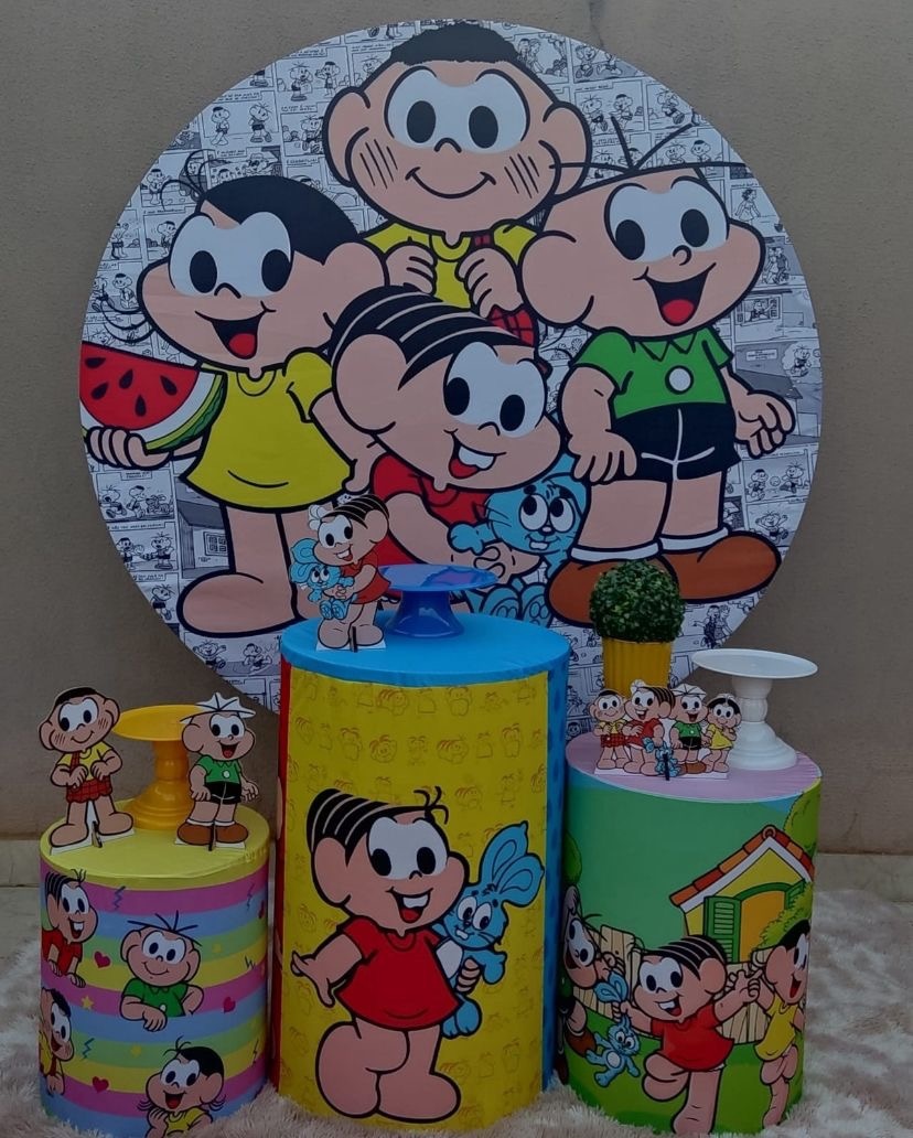 Kit Básicoturma da Mônica (Tapete Não Incluso) - encantopegueemonte