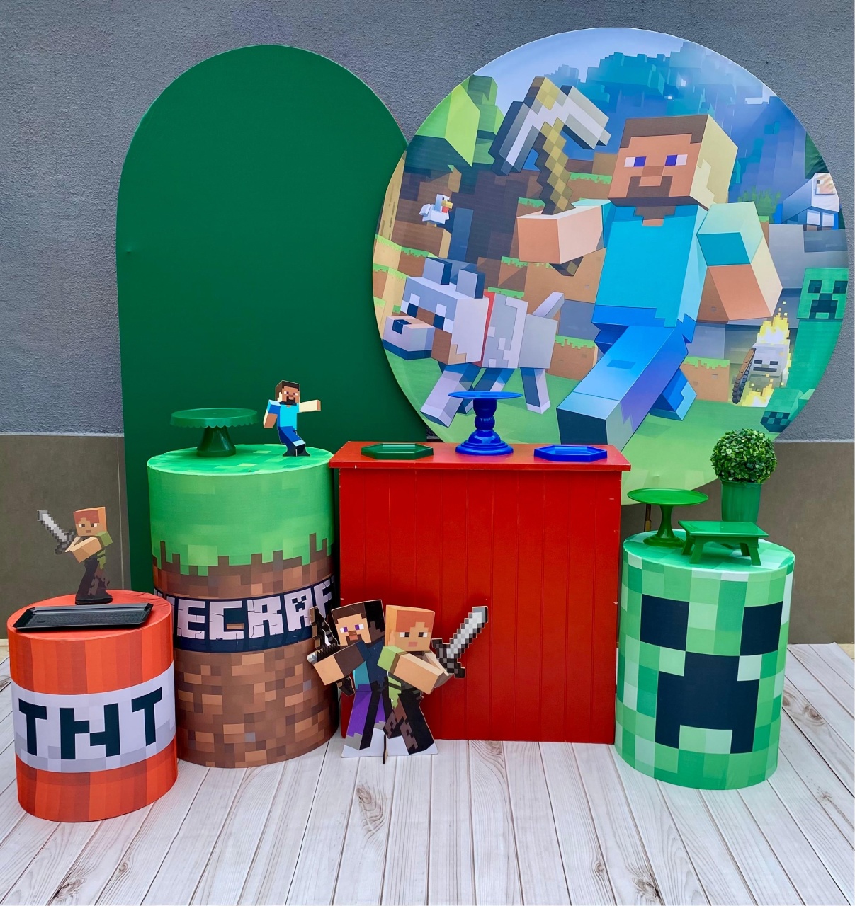 Kit Luxo Minecraft 2  - encantopegueemonte