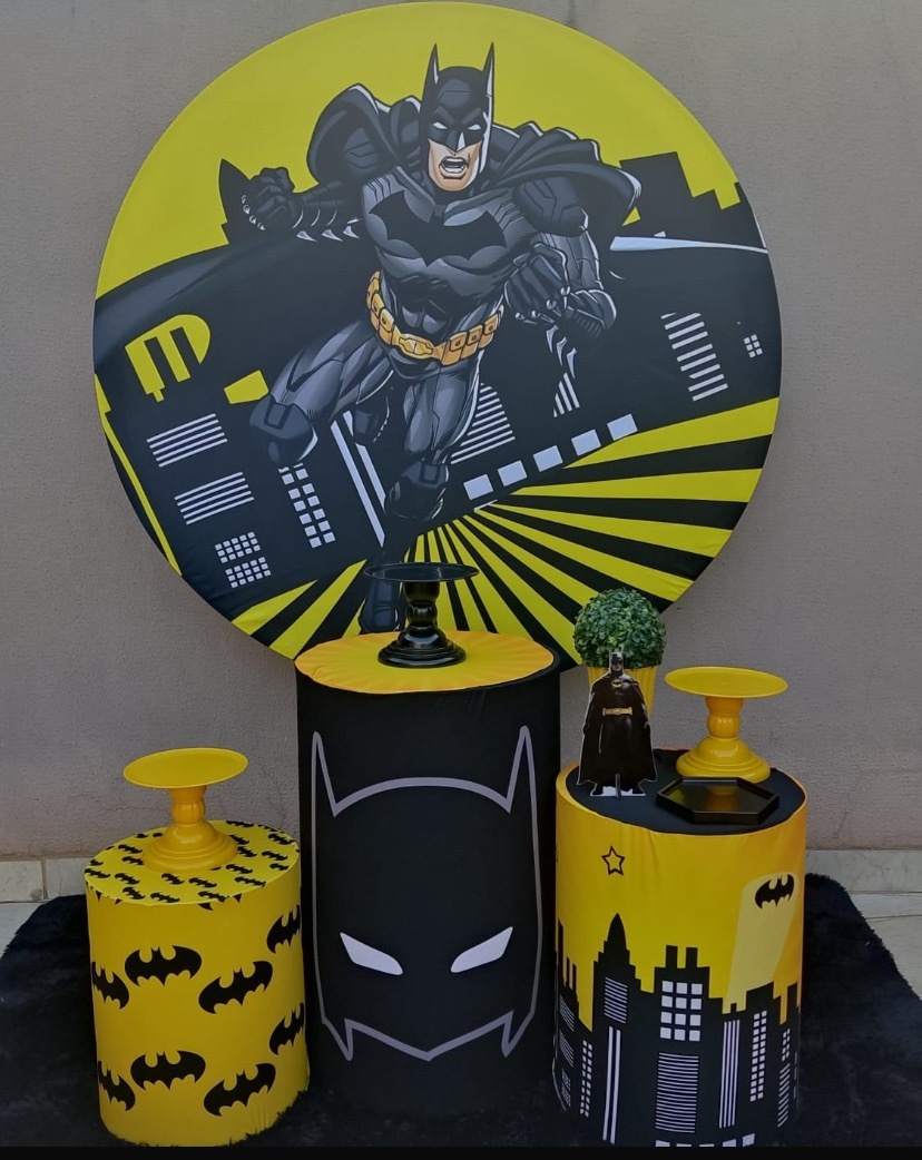 Kit Básico Batman (Tapete Não Incluso) - encantopegueemonte