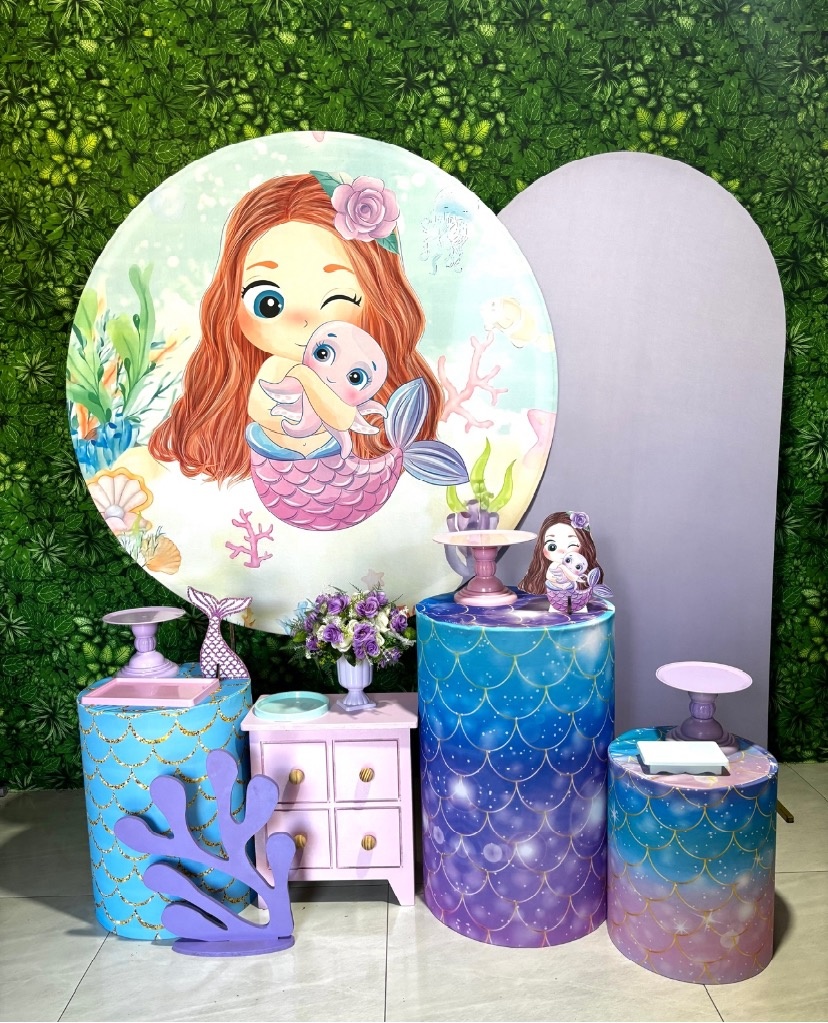Kit Luxo Sereia Baby - encantopegueemonte