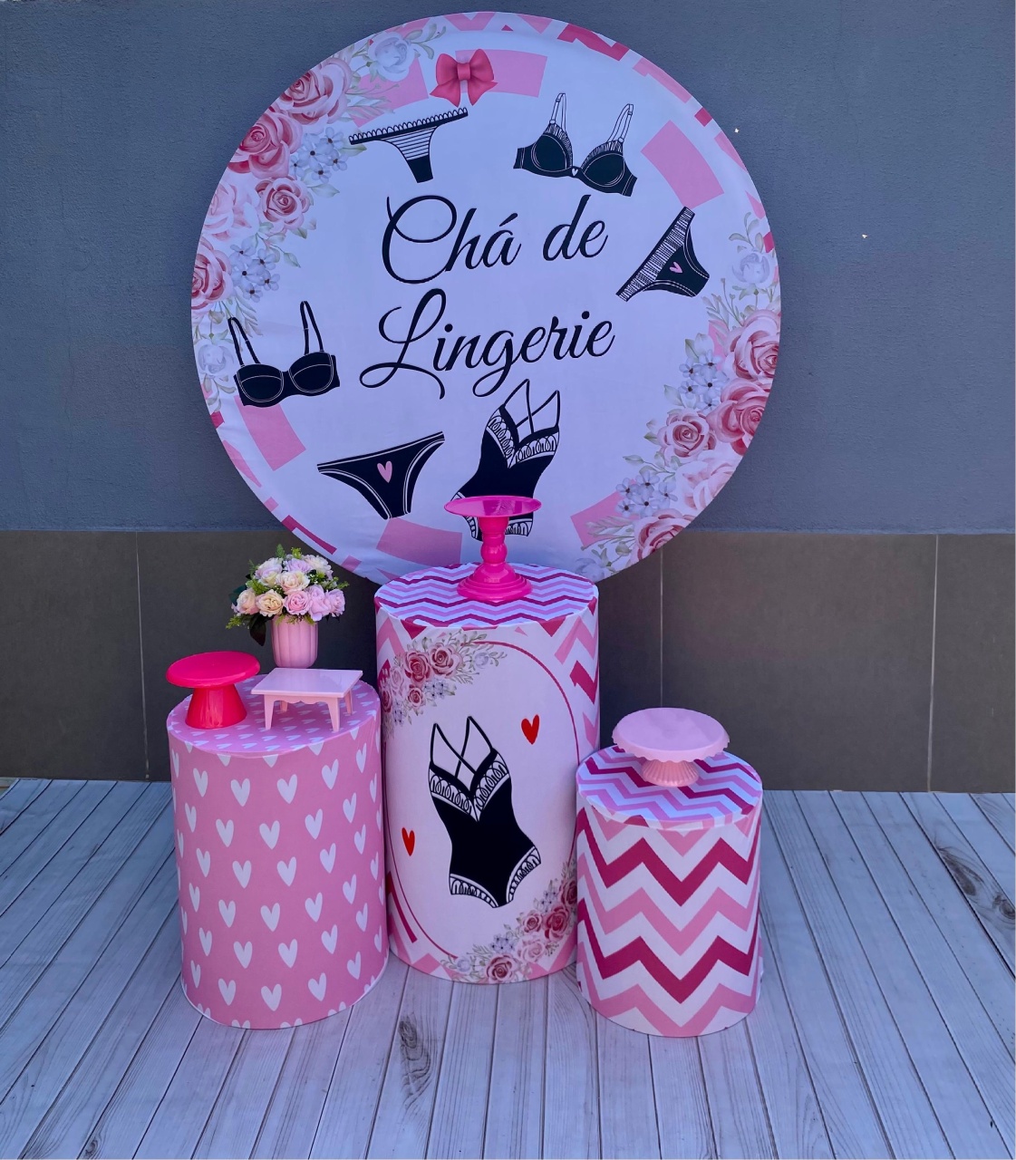 Kit Básico Chá de Lingerie 1 ( Tapete Não Incluso) - encantopegueemonte