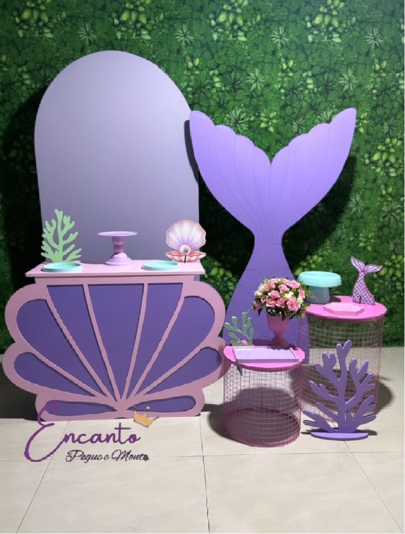 Kit Premium Sereia - encantopegueemonte