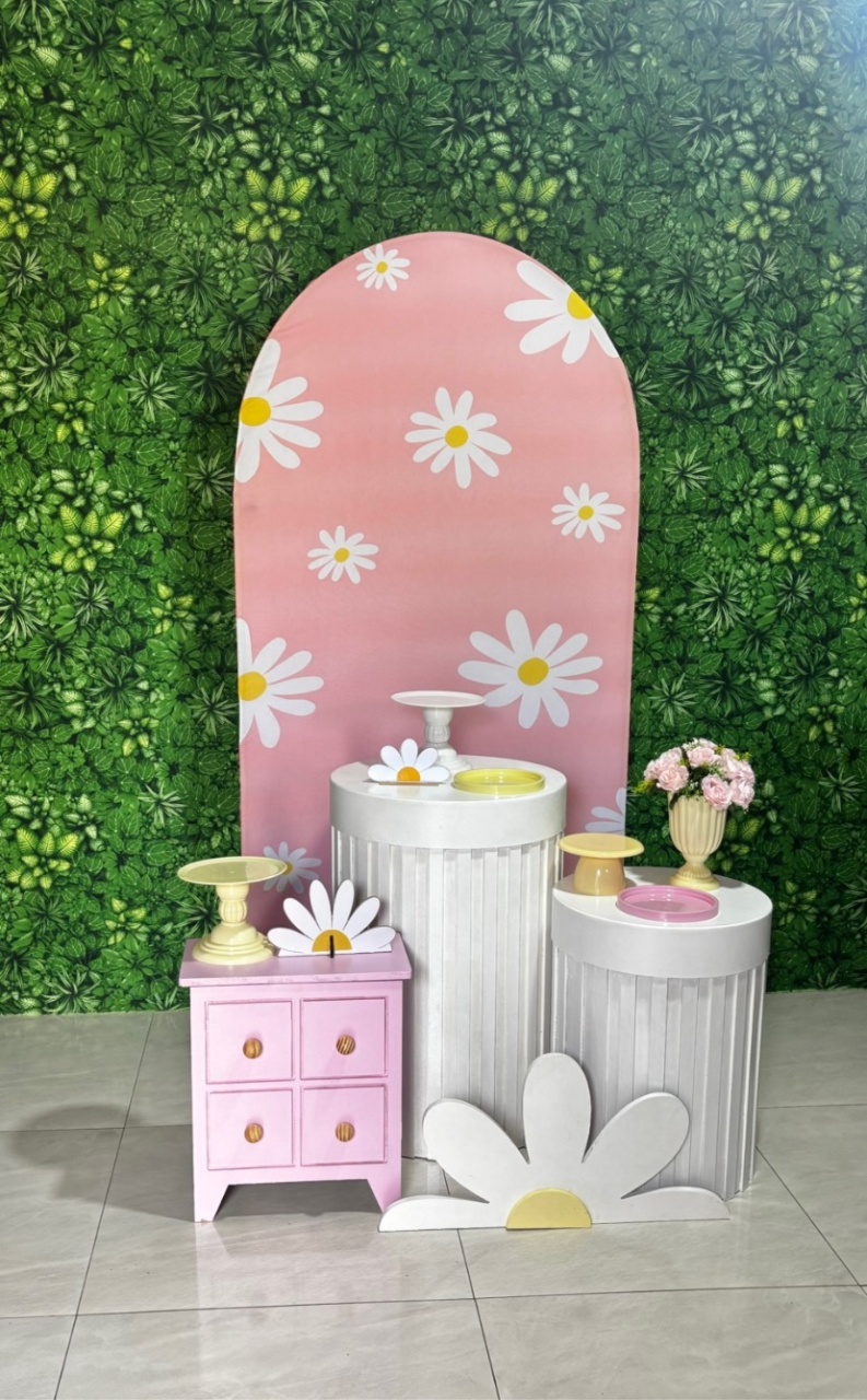 Kit Básico Margarida Rosa - encantopegueemonte