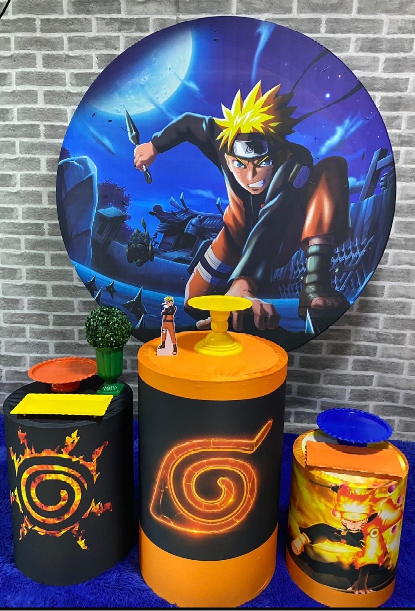 Kit Básico Naruto (Tapete Não Incluso) - encantopegueemonte