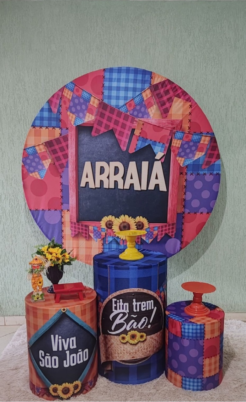Kit Básico Arraiá (Tapete Não Incluso)) - encantopegueemonte