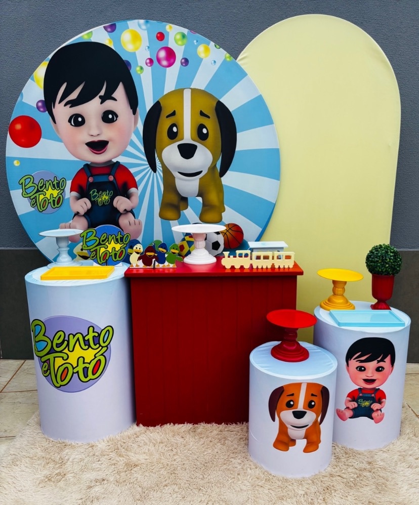 Kit Luxo Bento E Totó (Tapete Não Incluso) - encantopegueemonte