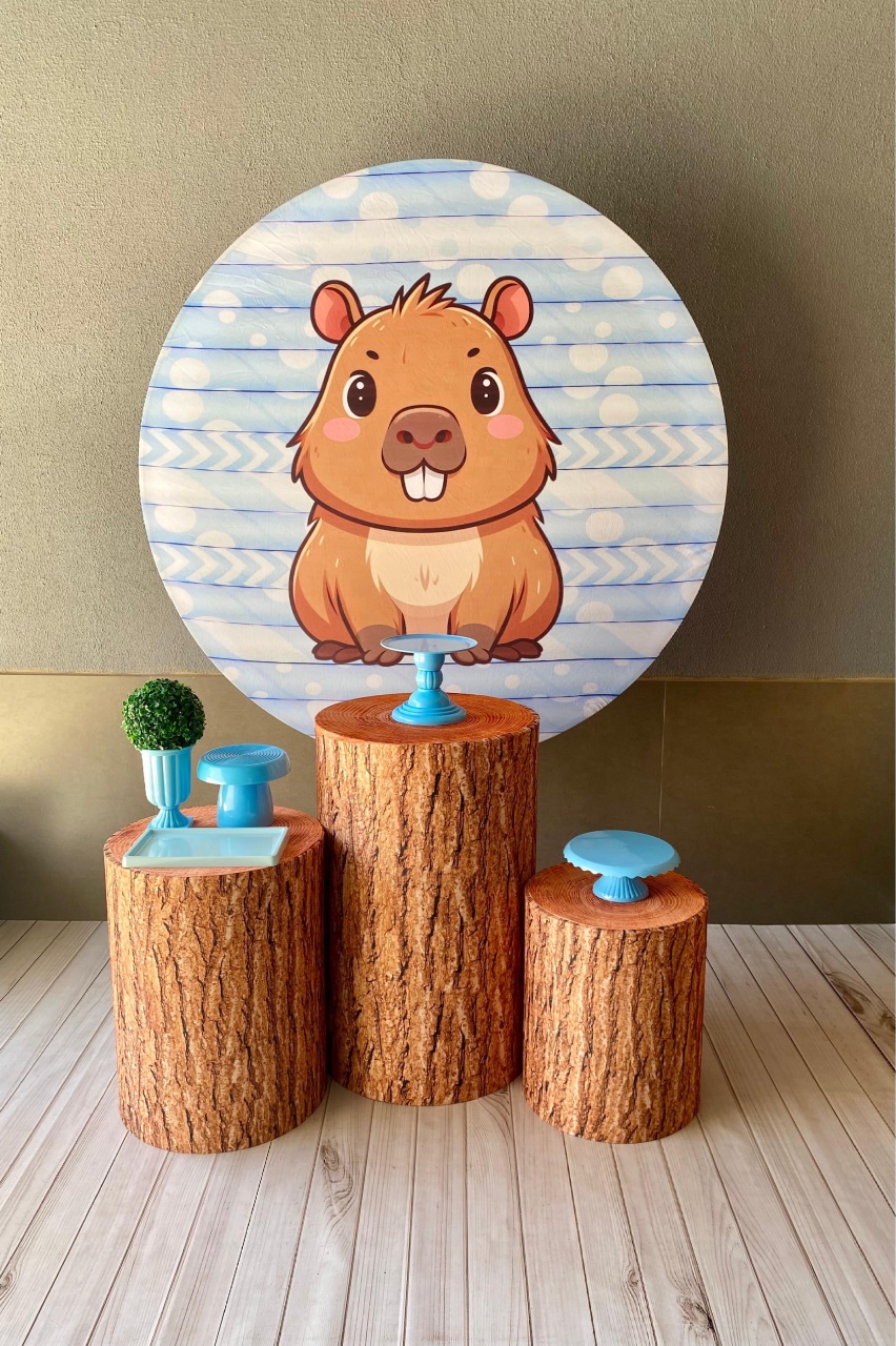 Kit Básico Capivara (Tapete Não Incluso) - encantopegueemonte