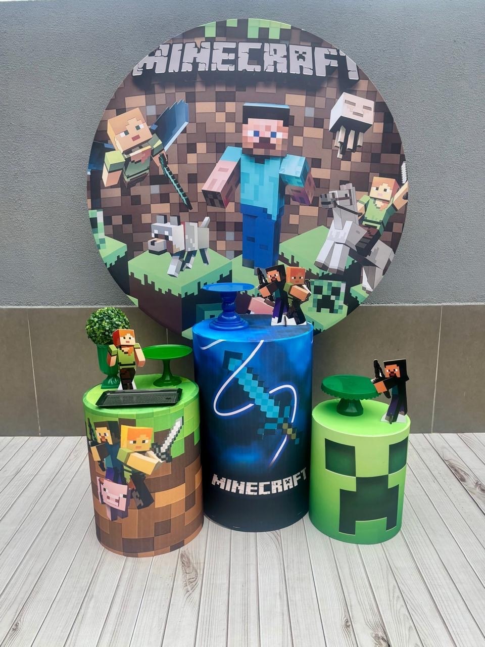 Kit Básico Minecraft 1 (Tapete Não Incluso) - encantopegueemonte