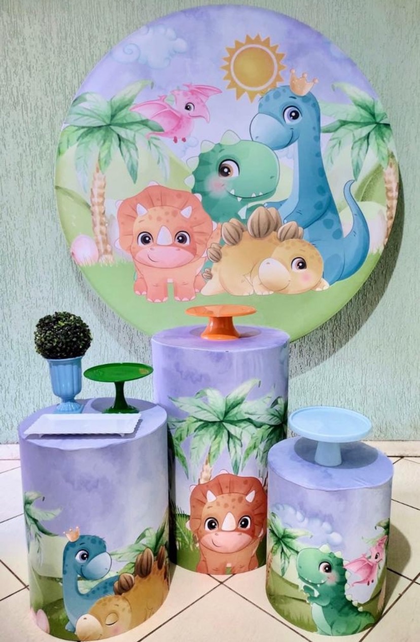 Kit Básico Dino Baby  - encantopegueemonte