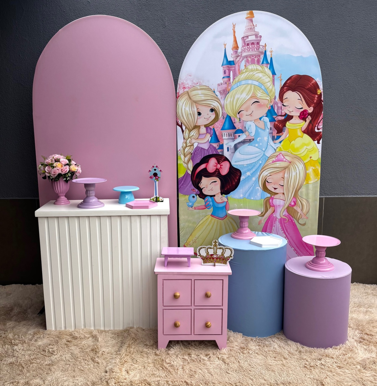 Kit Luxo Princesa Cut (Tapete Não Incluso) - encantopegueemonte