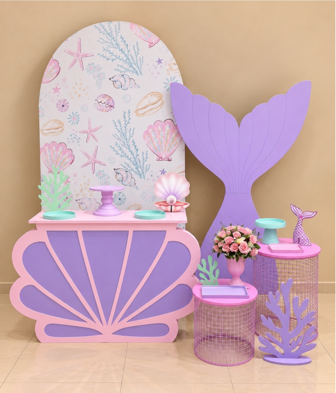 Kit Premium Sereia Com Romano - encantopegueemonte