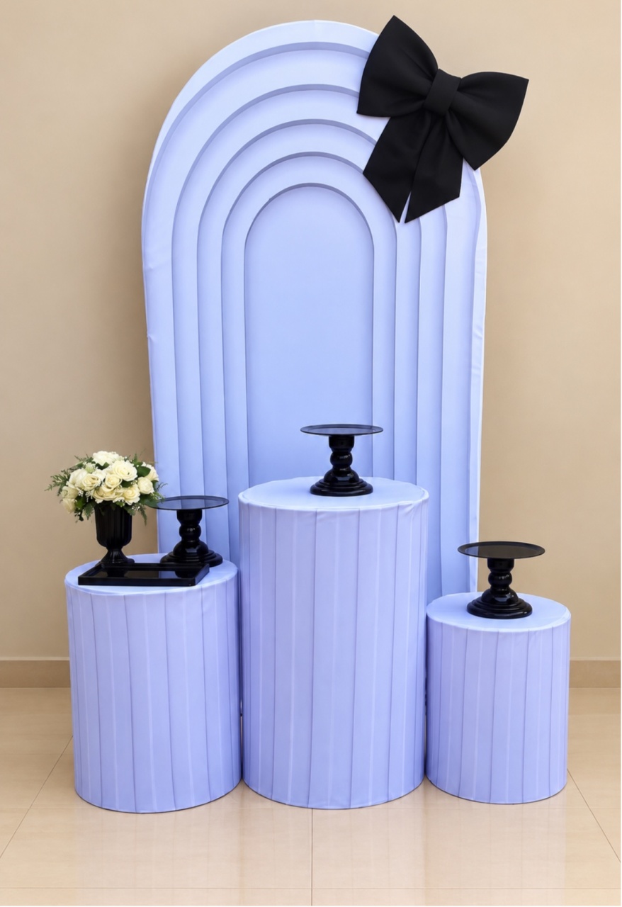 .., Kit Básico Laço Preto Com Capas Ripadas - encantopegueemonte