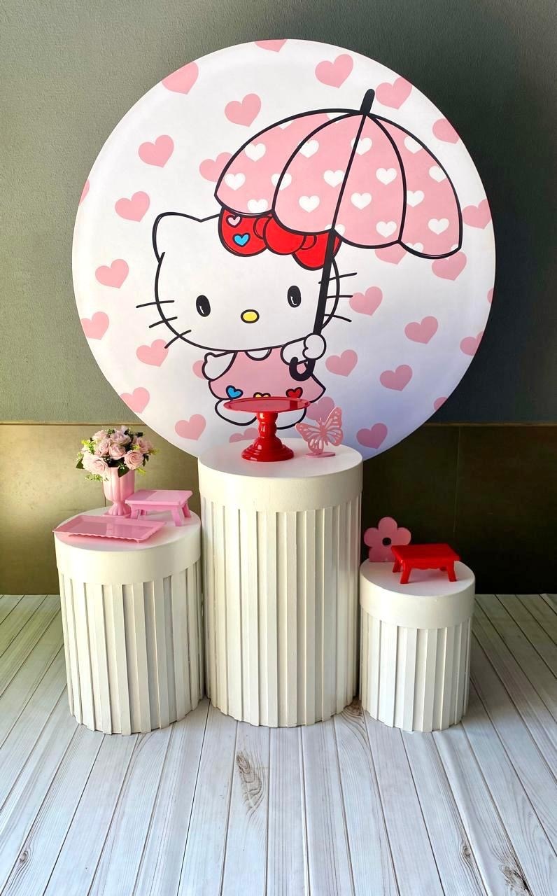 Kit Premium Hello Kitty  (Tapete Não Incluso) - encantopegueemonte