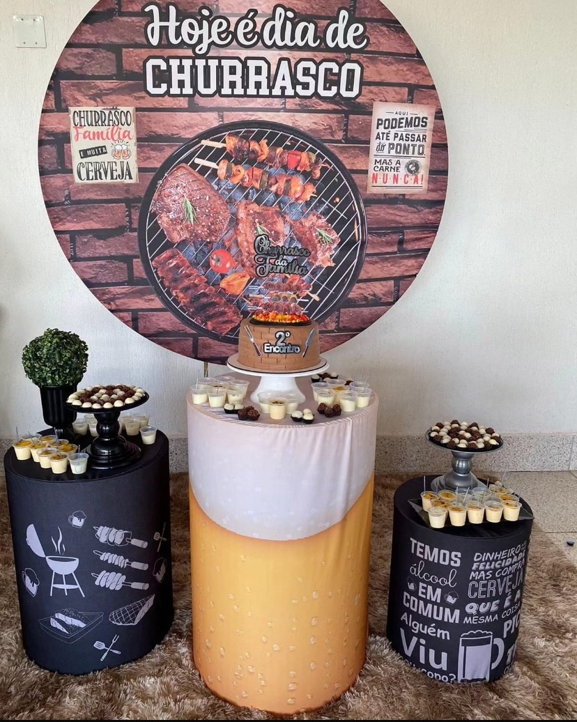 Kit Básico Churrasco (Tapete Não Incluso) - encantopegueemonte