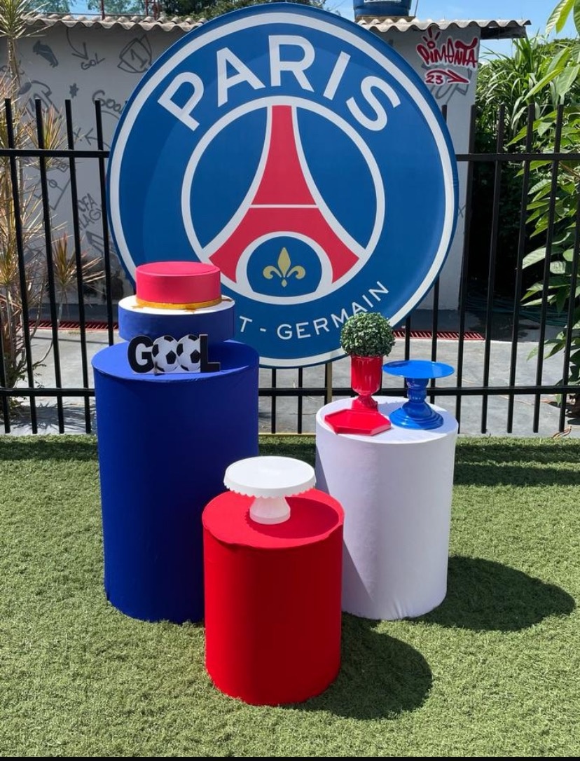 Kit Básico Paris Saint German ( Bolo Fake Não Incluso) - encantopegueemonte