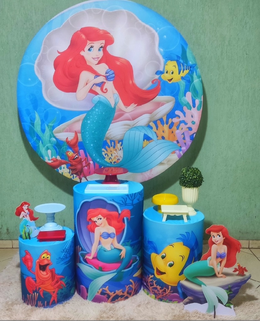 Kit Básico Ariel ( Tapete Não Incluso) 2 - encantopegueemonte