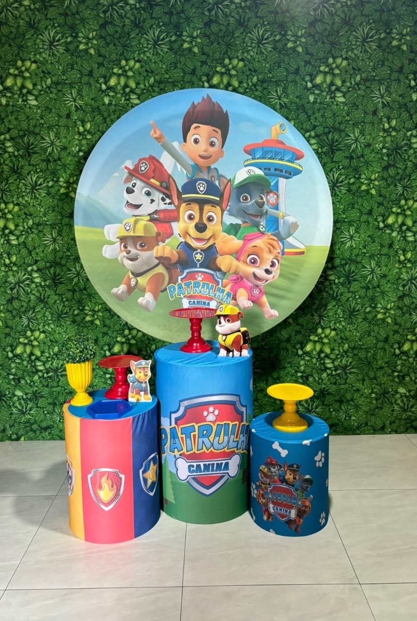 Kit Básico Patrulha Canina  - encantopegueemonte