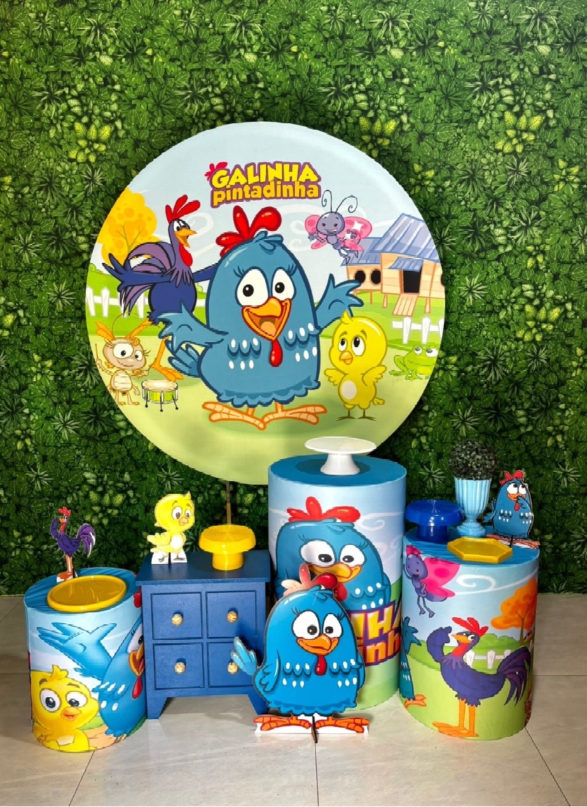Kit Premium Galinha Pintadinhaa - encantopegueemonte