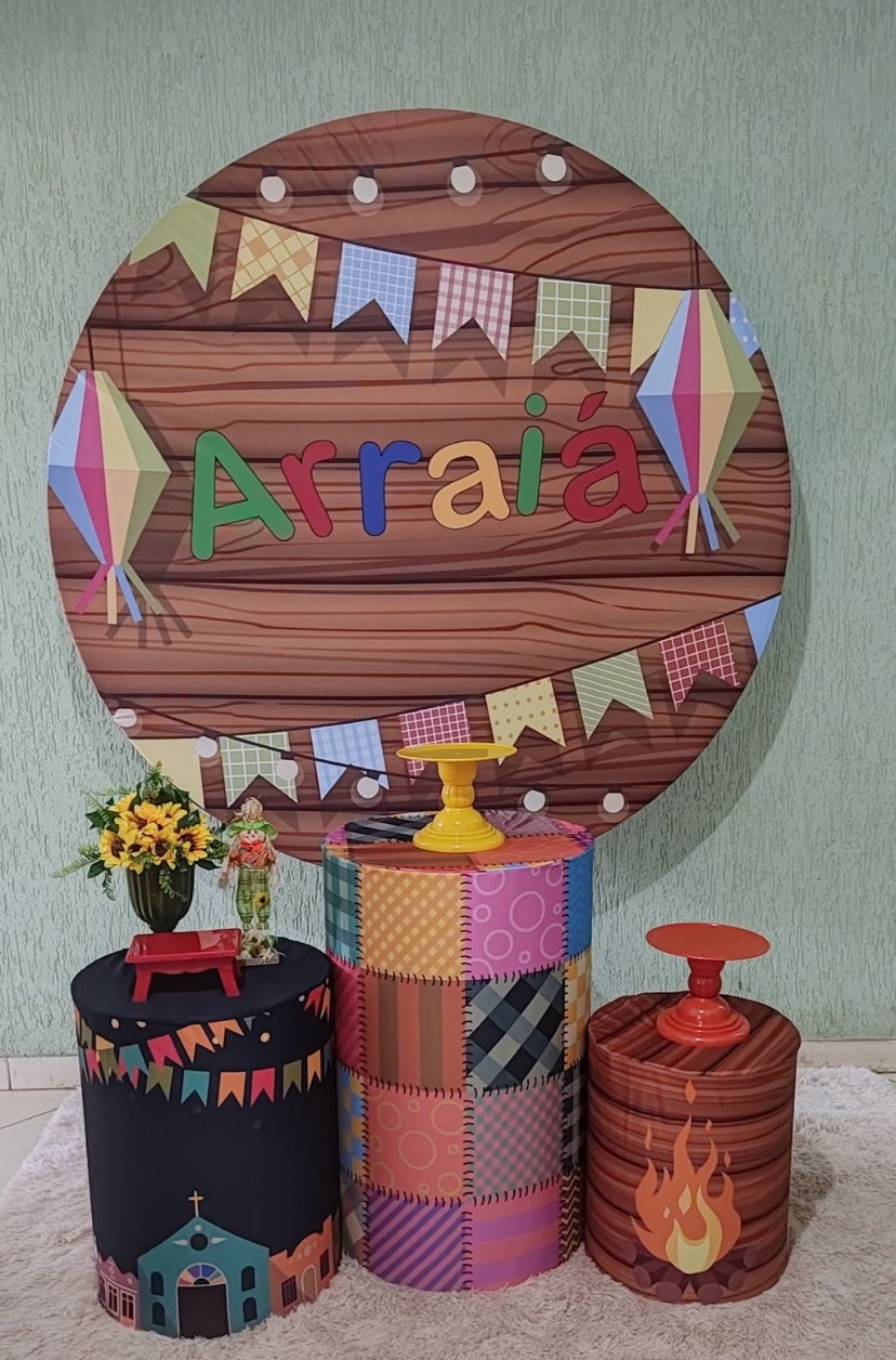Kit Básico Arraiá (Tapete Não Incluso) - encantopegueemonte