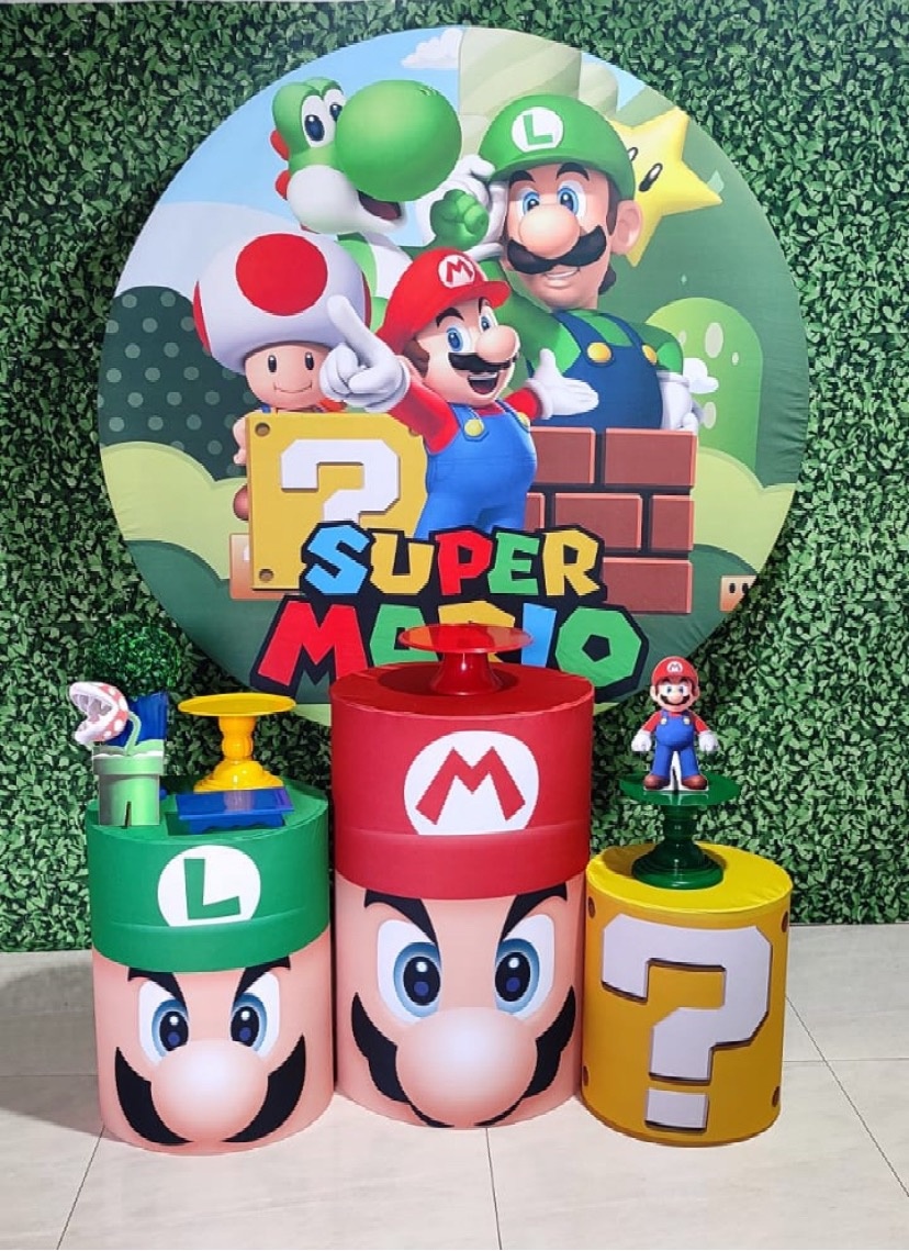 Kit Básico Super Mário 2 - encantopegueemonte