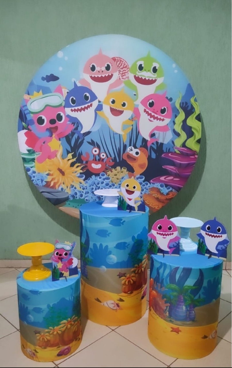 Kit Básico Baby Shark  - encantopegueemonte