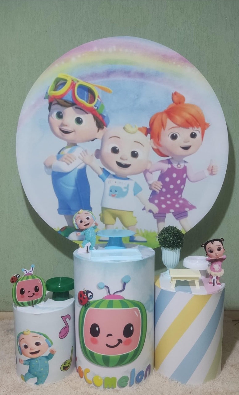 Kit Básico Cocomelon ( Tapete Não Incluso) - encantopegueemonte