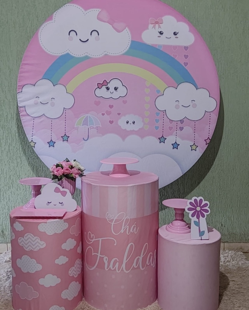 Kit Básico Chuva de Benção (Tapete Não Incluso) - encantopegueemonte