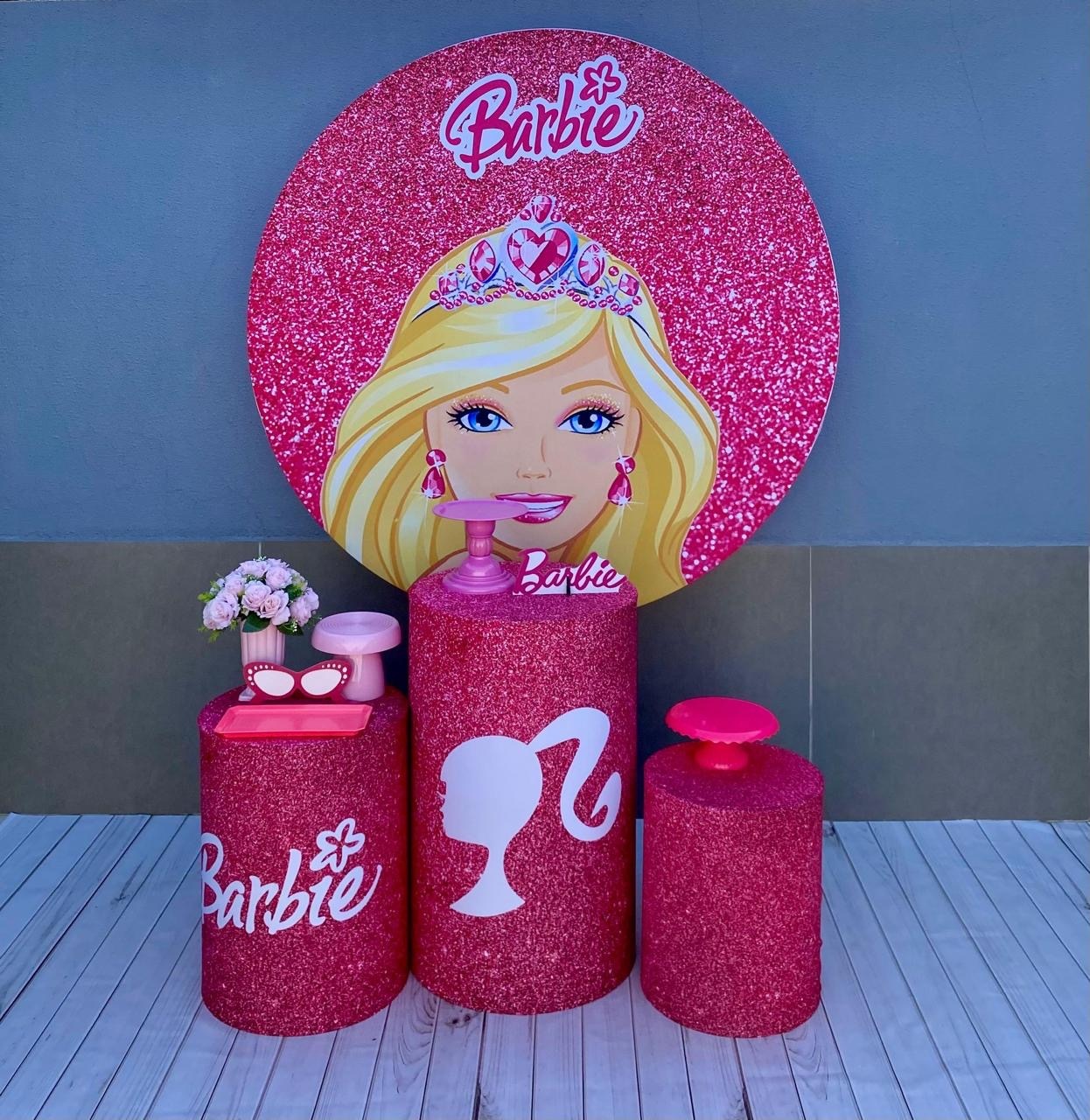 Kit Básico Barbie 3 (Tapete Não Incluso)   - encantopegueemonte