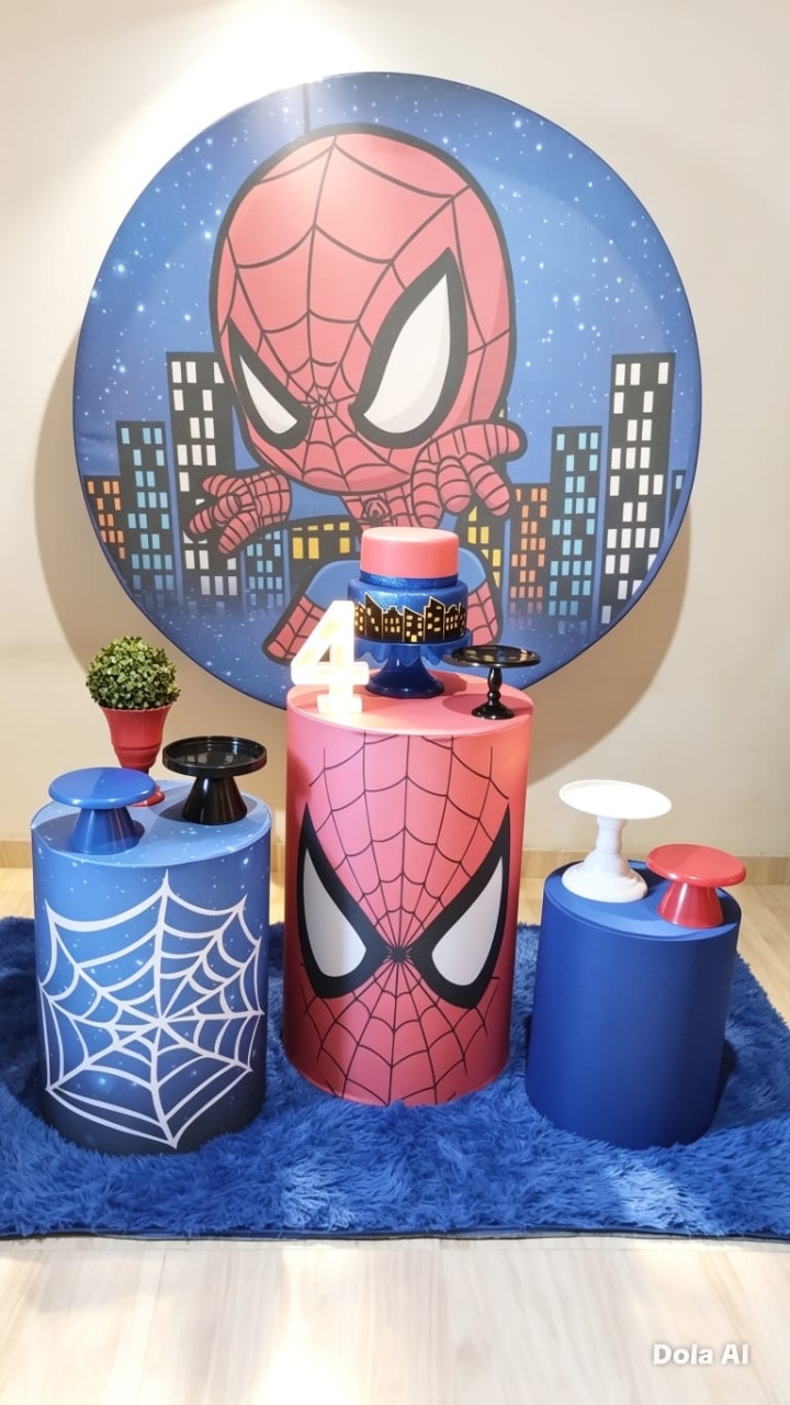 Kit Homem Aranha. - Vick Festas 