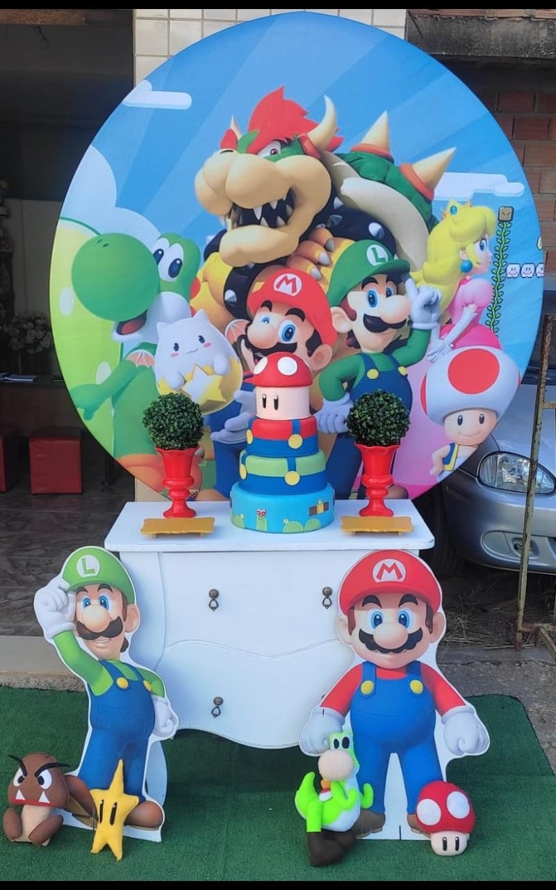 Kit Super Mario - Vick Festas 