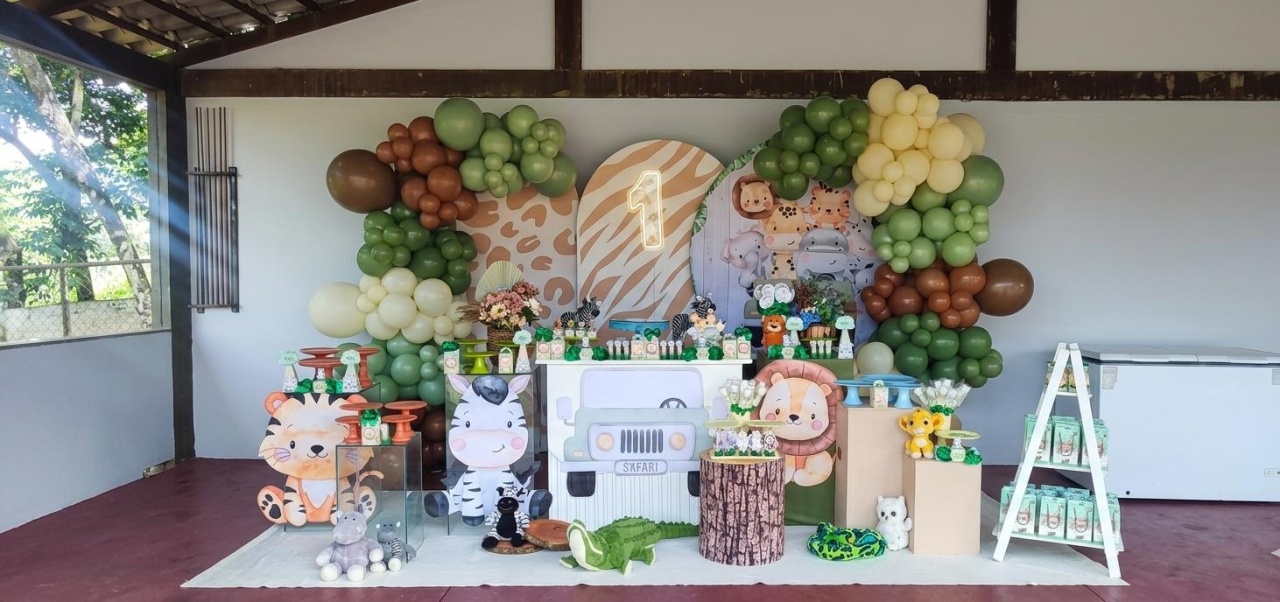 Decoração Safare - Vick Festas 
