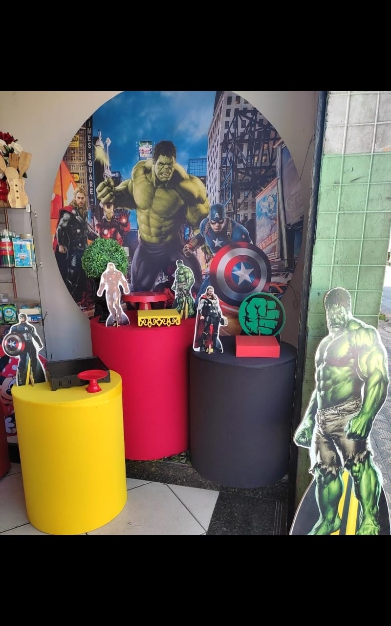 Kit Os Vingadores - Vick Festas 
