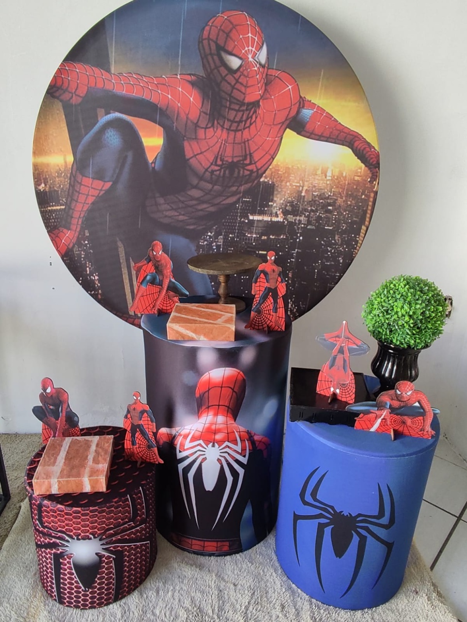 Kit Homem Aranha - Vick Festas 