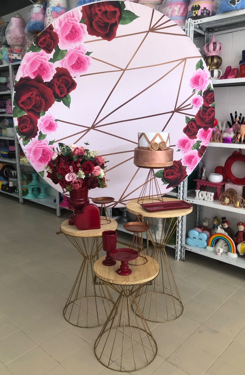 Kit Floral Bordo - Lavita Sonho De Menina 