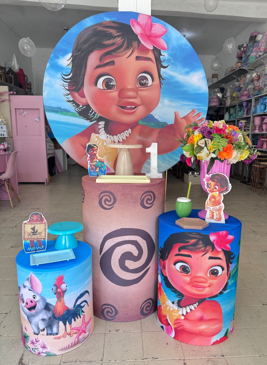 Kit Basic Moana Baby - Lavita Sonho De Menina 