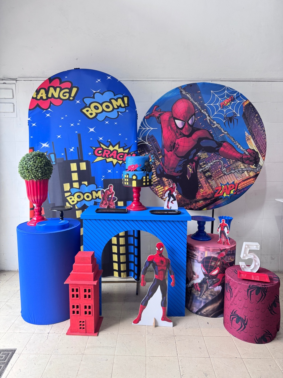Kit Premium Homem Aranha  - Lavita Sonho De Menina 